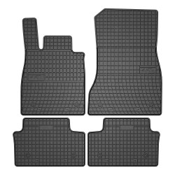 Tappetini per auto ElToro compatibili con BMW Serie 5 G60 dal 2023 in poi su misura in gomma | Tipo Auto: Berlina | Materiale resistente | Bordi alti protettivi